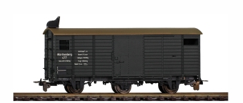 BEMO 2002806 - H0e - Gedeckter Güterwagen Württemberg, K.W.St.E., Ep. I